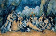 Paul Cezanne The Bathers painting